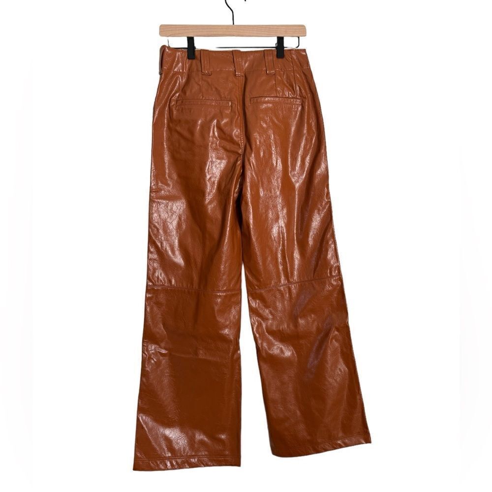 NWT Free People Straight Leather Pants - Picture 4 of 7